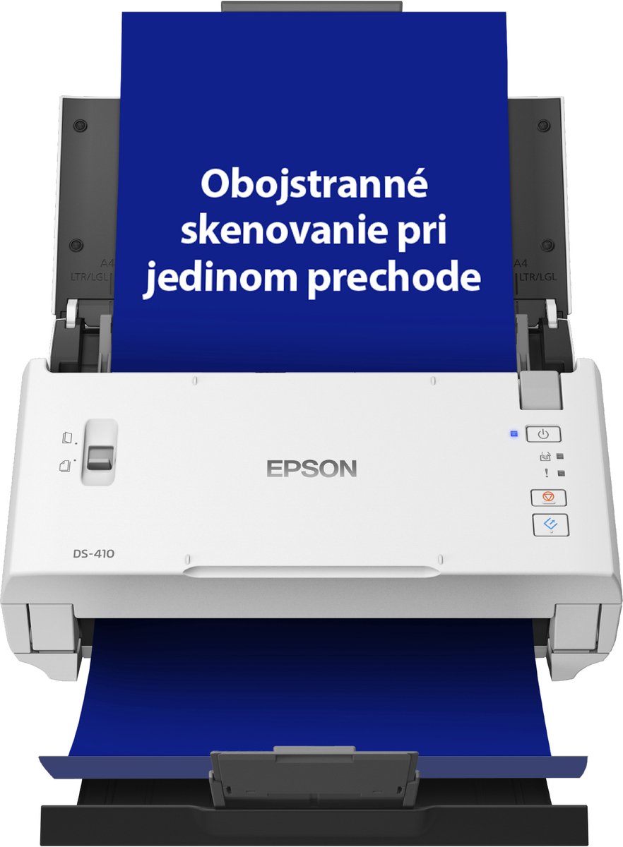 Epson WorkForce DS-410 sheet-fed scanner 600 x 600 DPI A4 zwart, wit