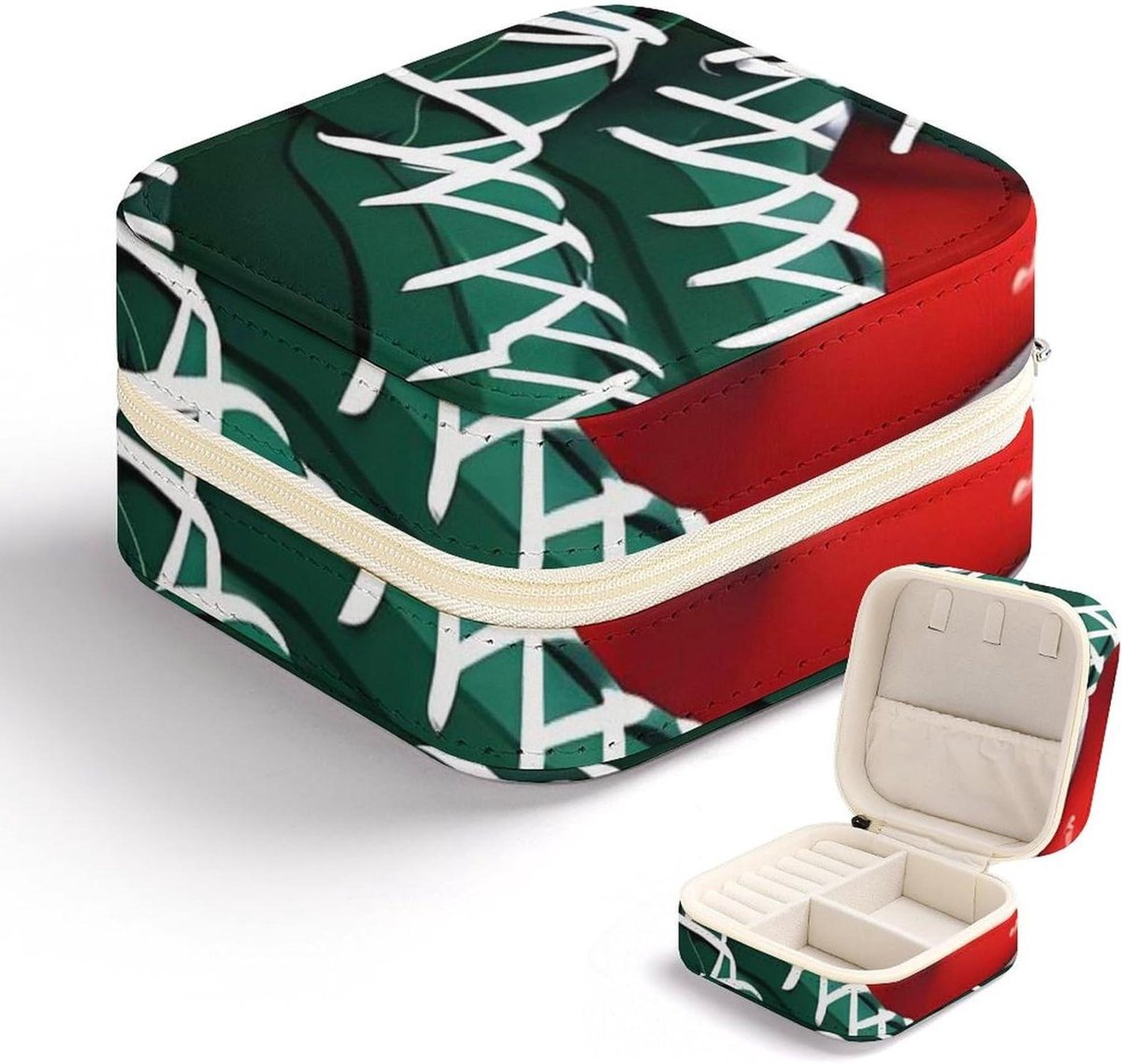 Sieraden Doos - Opbergdoos Accessoires - Sieraden Opbergen - Compact Ontwerp - 10.7 cm Diep - American Football Veters