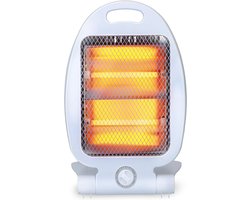 Florixa® Straalkachel Elektrische - Straalkachel - Straalkachel Badkamer - Wit - 9cm x 25cm x 38cm