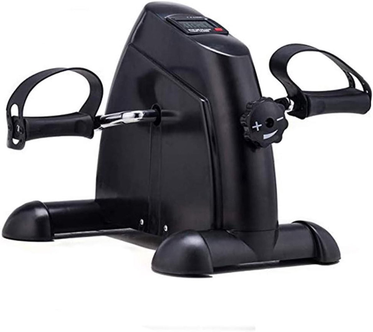 Onder Desk Bike Pedaal - Mini Peddler Hometrainer - Revalidatie Training - Instelbare Weerstand - 41x24x31cm - Zwart