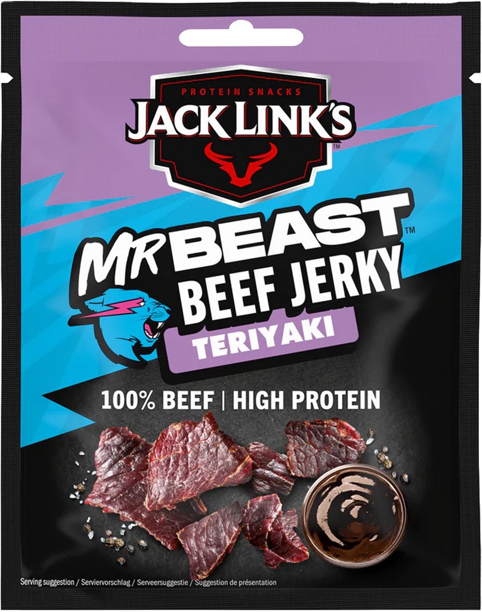 Beef Jerky - 1x 40 g - Teriyaki