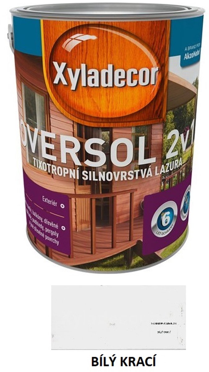 Xyladecor Oversol 2v1 5l, Natuurlijk hout