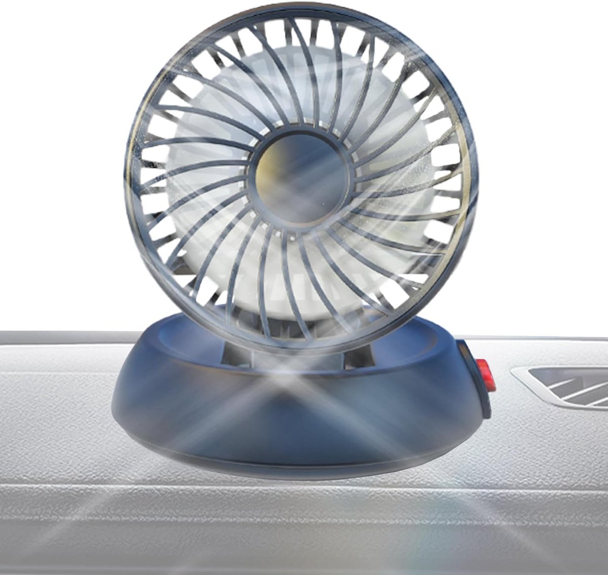 VHV - Autoventilator - usb autoventilator achterbank - USB oplaadbaar, opvouwbaar - voor auto, achterbank, camper