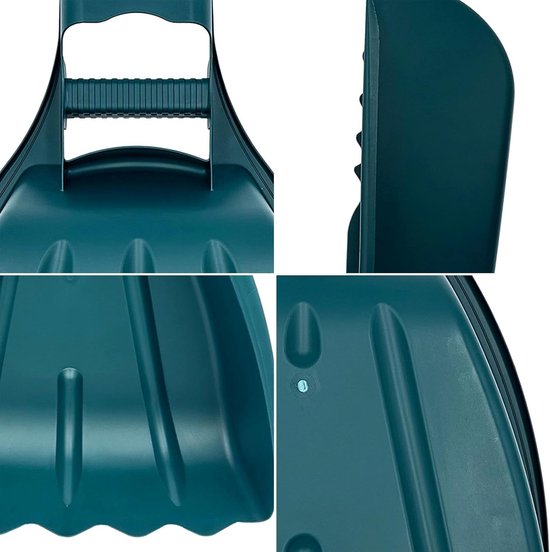 Bladschep en hark - Tuin grijpers - Gazon opruimen - Ergonomisch ontwerp - 35 cm breed - Groen — afbeelding 5