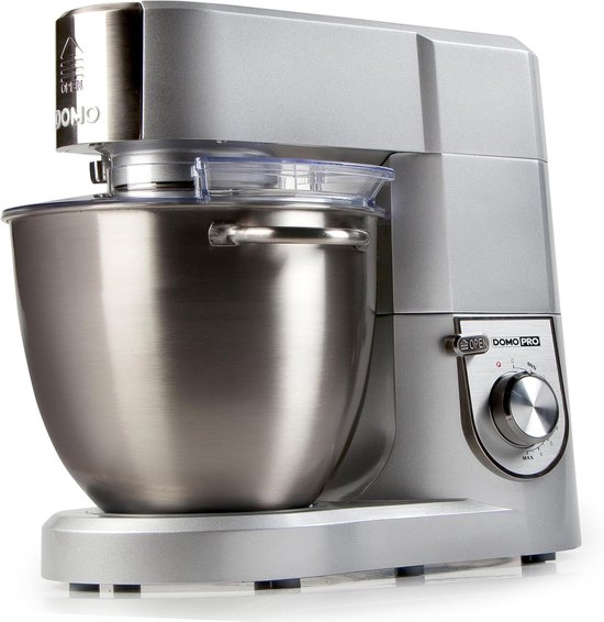 Keukenmachine - Mixer Robot - Zelf Bakken - Krachtige Motor - 6.7 Liter - Grijs — afbeelding 2