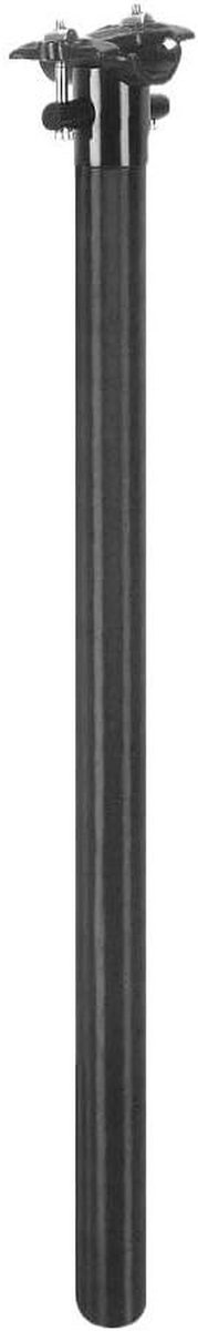 Fiets Zadelpen - Zadelpen Aluminium - Comfortabel Fietsen - Hoge Sterkte - 27.2 x 500 mm - Zwart