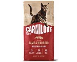 Carnilove granenvrij Lam & Wild Zwijn Sterilised 6kg
