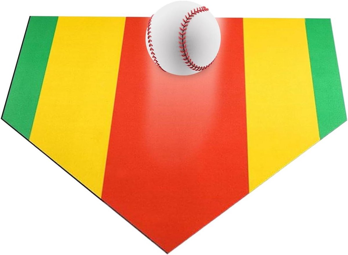 Slagmat Honkbal - Trainingsmat Softbal - Slag Training - Antislip Stabiliteit - 43 cm - Blauw
