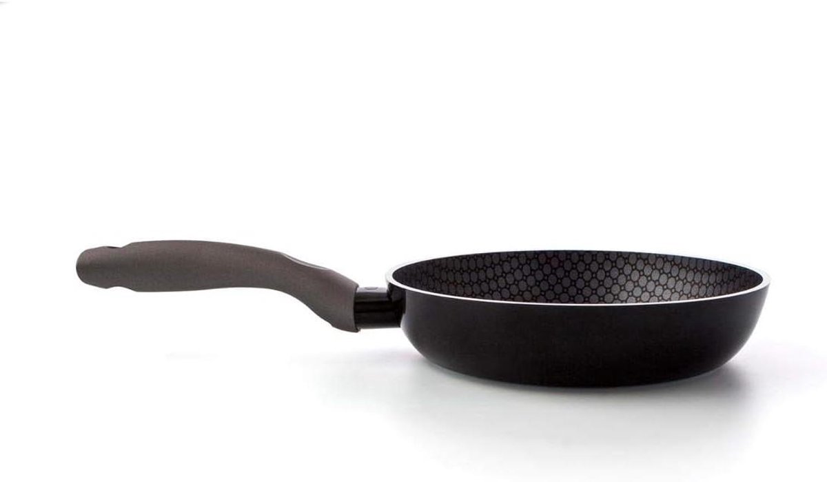 Koekenpan - Koekenpan Rond - Koken op Inductie - Vaatwasmachinebestendig - 18 cm - Meerkleurig