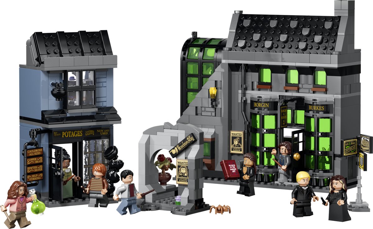 LEGO Harry Potter Verdonkeremaansteeg Tovenaarswinkels Speelgoedwinkel Set voor Kinderen 76471 – foto 3