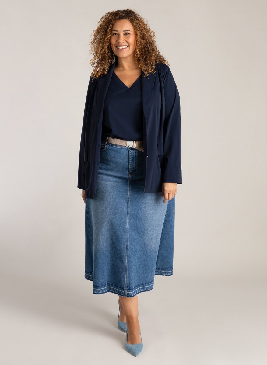COLLETTA Ninte Cover ups - Dark Blue - maat X-0(44)