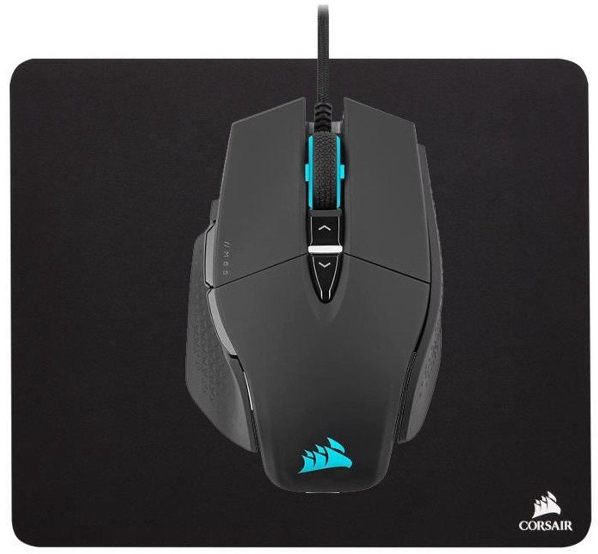 Corsair M65 ULTRA PACK muis en muismat bundel + MM100