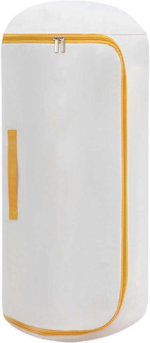 Dekbed Opbergtas - Kamer Organizer - Ruimte Besparen - Vacuüm Compressie - 50x24 cm - Geel