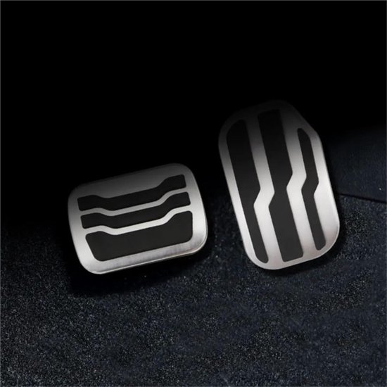 Pedaalhoezen Auto - Gaspedaal Rempedaal - Verbeterde Grip - Antislip Oppervlak - 25 x 10 x 5 cm - Zwart — afbeelding 2