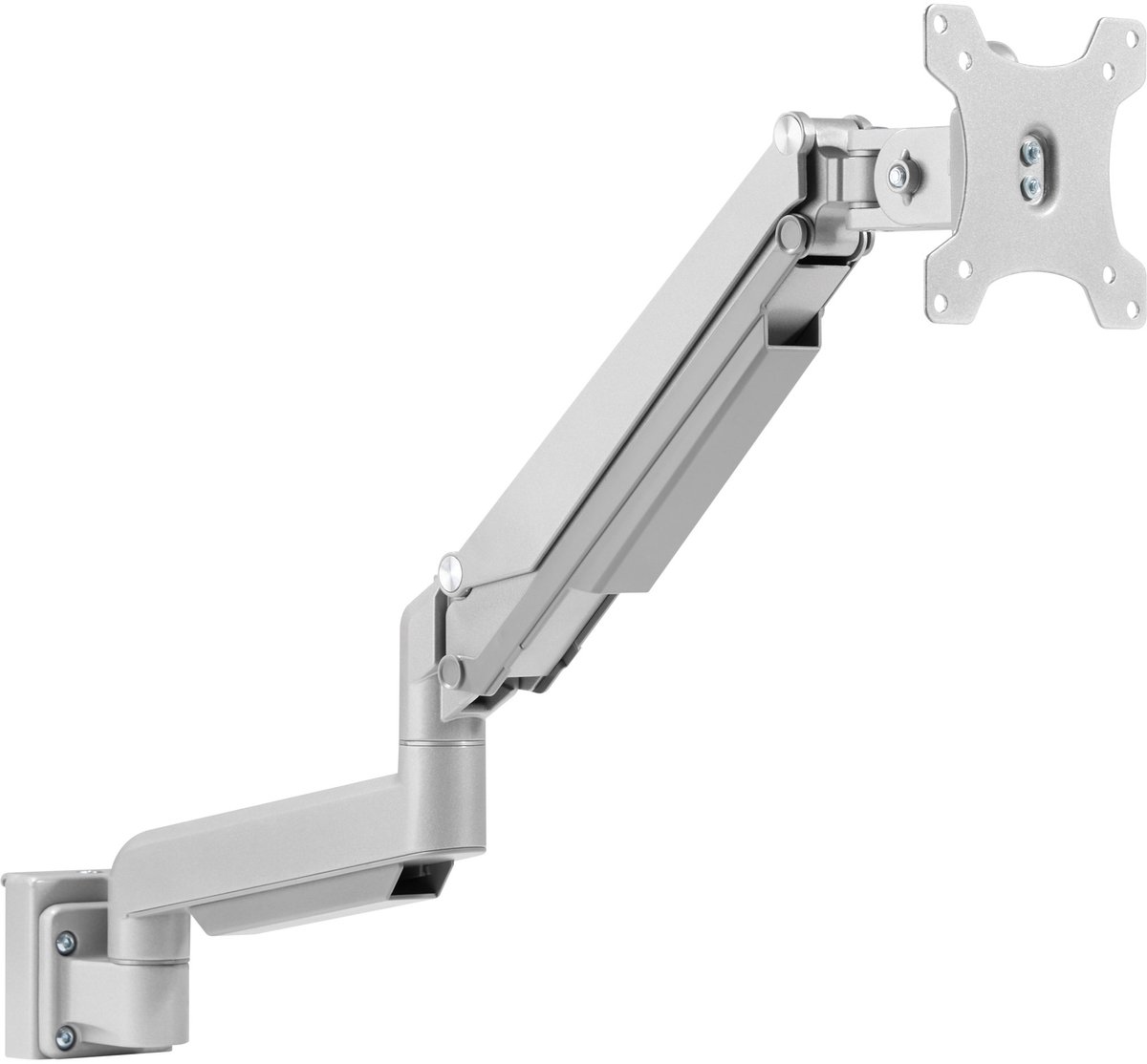 InLine® Slatwall Lifter monitorhouder, zilver