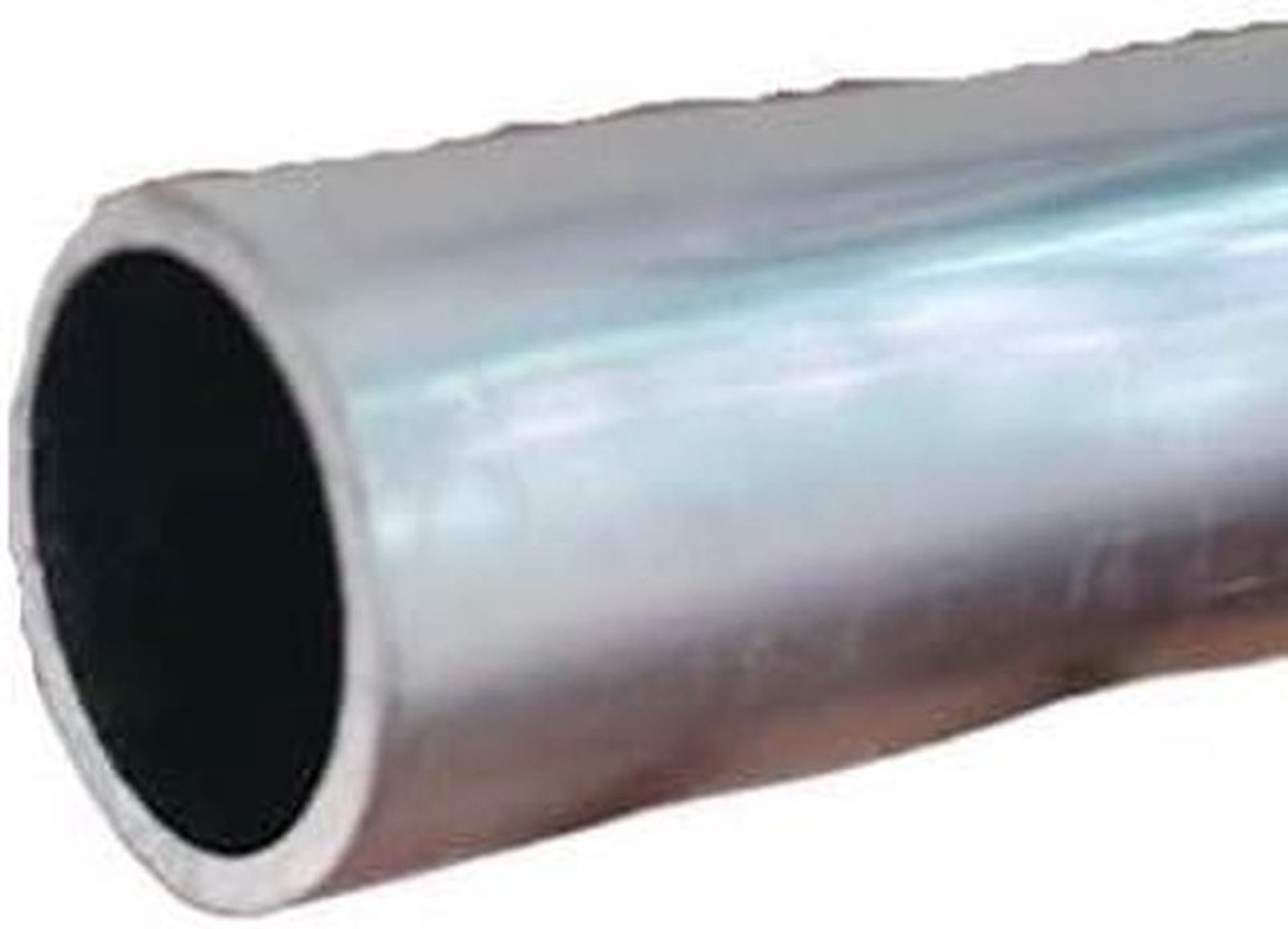 Aluminium buis - Metaal profiel - Doe-het-zelf projecten - Hoge corrosiebestendigheid - 2x 24 cm - Aluminiumkleur