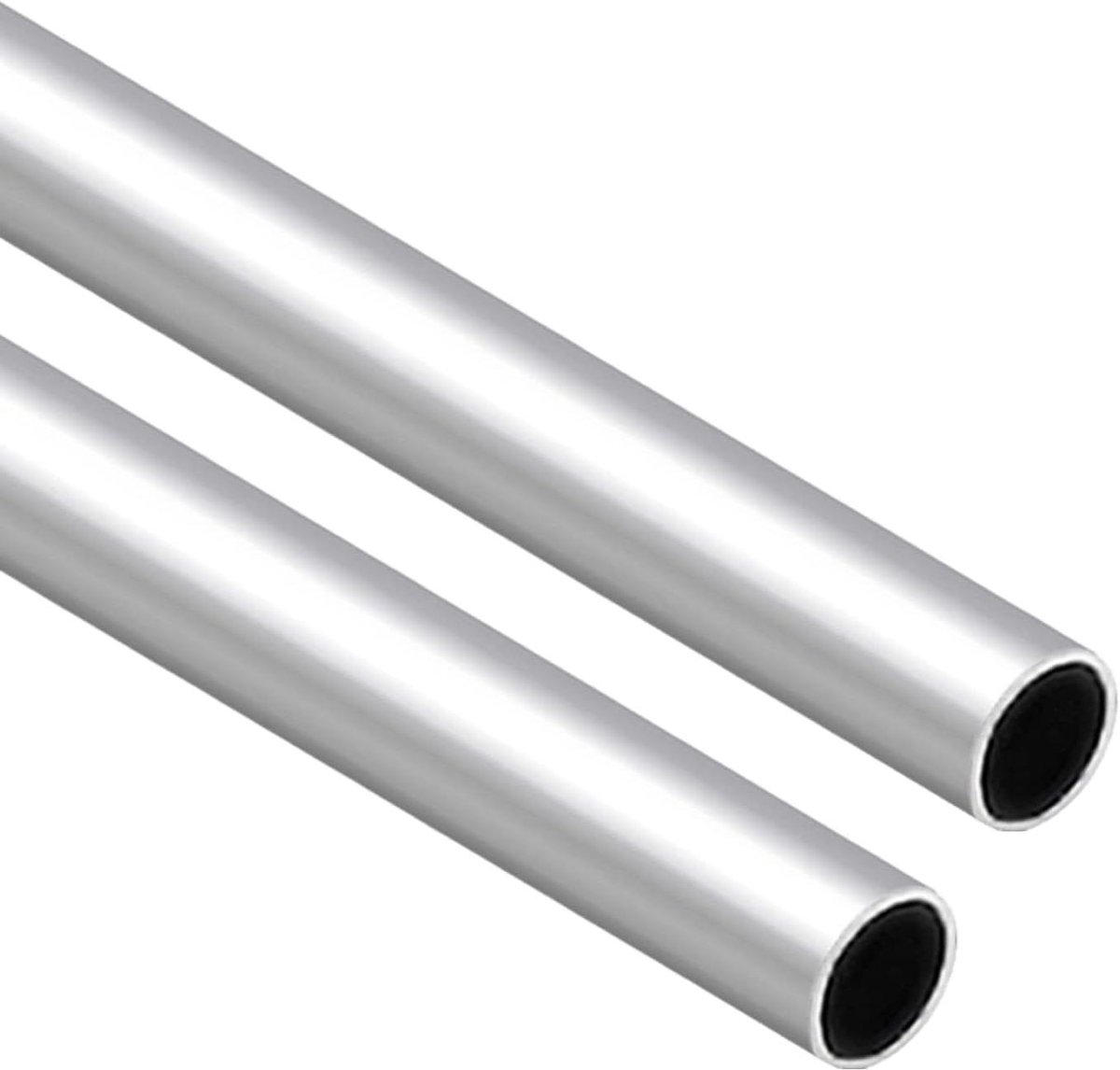 Aluminium Ronde Buis - Metalen Pijp - Doe-het-zelf projecten - Hoge corrosieweerstand - 22mm x 300mm - Zilver