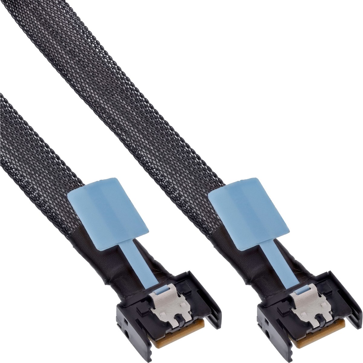 InLine® MCIO Kabel, MCIO x4 Stecker zu MCIO x4 Stecker, 0,5m