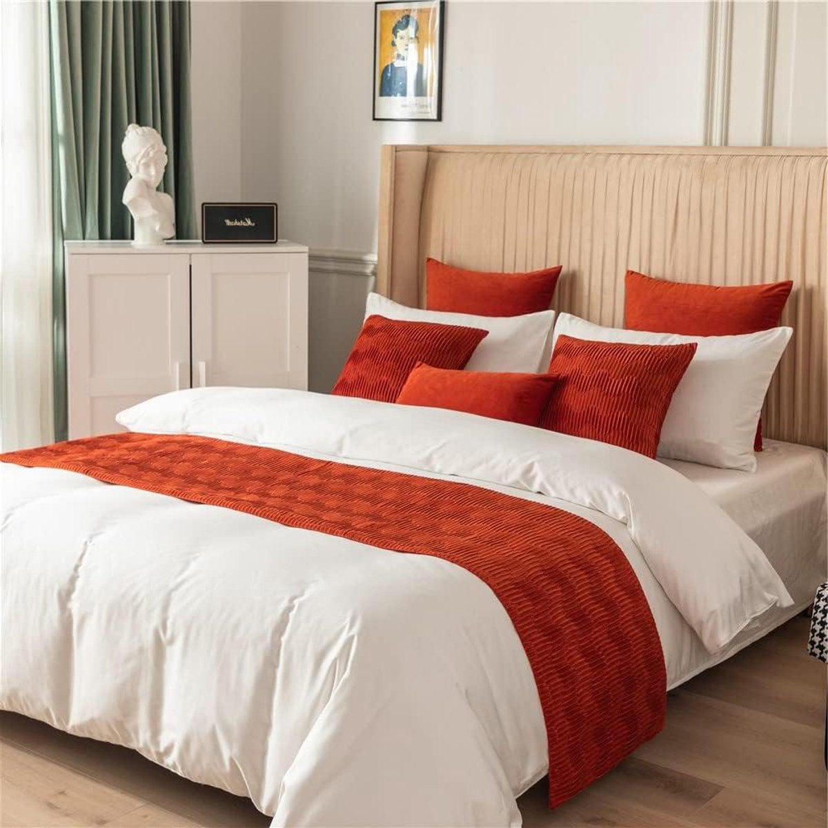 Bed Runner - Slaapkamer Decoratie - Interieur Verfraaien - Zacht En Duurzaam - 45x240cm - 