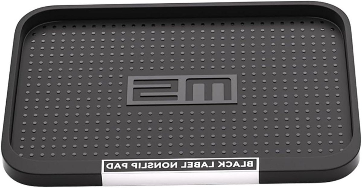 Antislip mat - Dashboard houder - Auto organiseren - Veilig rijden - 16.8 x 11.5 cm - Zwart