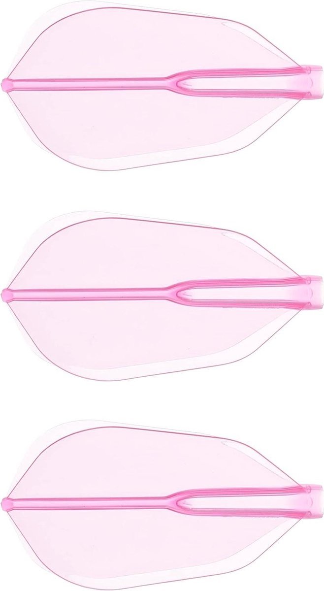 Dart Flights - Standaard Flights - Precisie Werpen - Lichtgewicht Ontwerp - 9.5 cm - Magenta