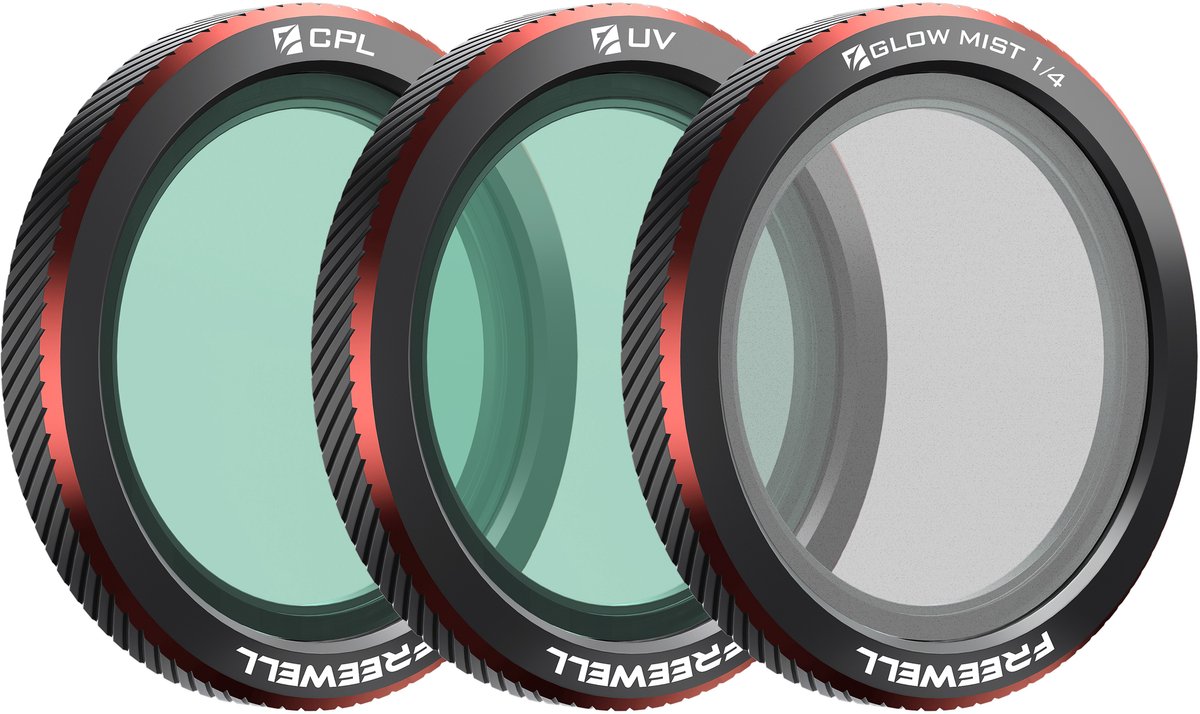 Freewell Neo 2 Magnetische Filters Voor Dji Everyday Drones (3 Stuks)