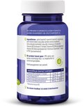 Blauwe pot met witte dop, met Vitakruid B12 Combi 6000 etiket en ingrediëntenlijst. 41g.