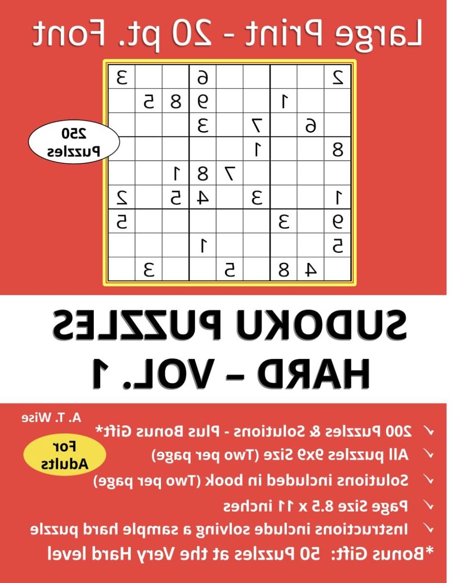 Sudoku Puzzelboek - Logische Puzzels - Mentale Uitdaging - Extra Grote Letters - 294 Pagina's - Niet Van Toepassing