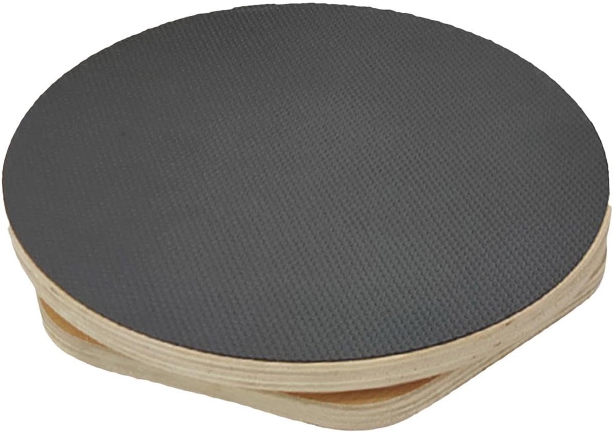Twistboard - Core Trainer - Buikspieren Trainen - Houten Constructie - 30 cm Diameter - Niet Gespecificeerd