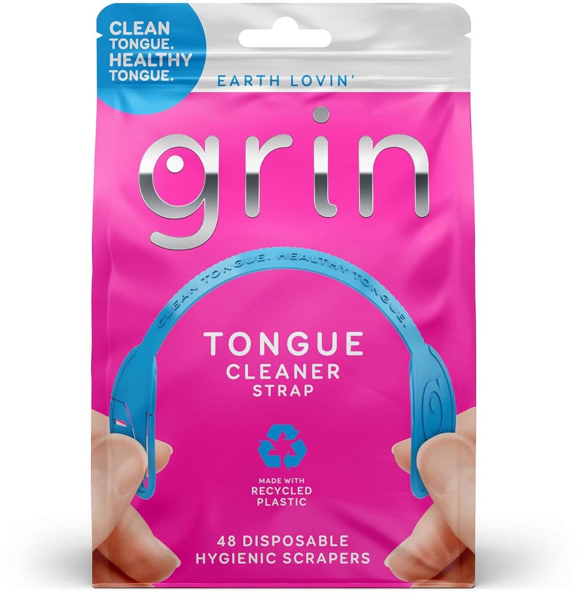 Grin Tongue Cleaner Straps - Tongschraper - 48 Stuks - Tongreiniger - Frisse Adem