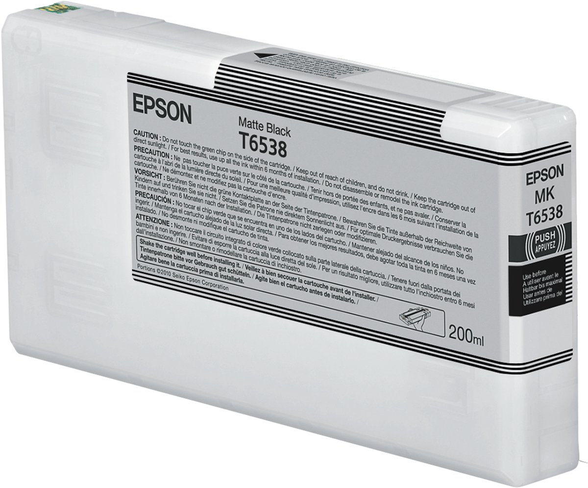 Epson C13T65380N inktcartridge 1 stuk(s) Origineel Mat Zwart
