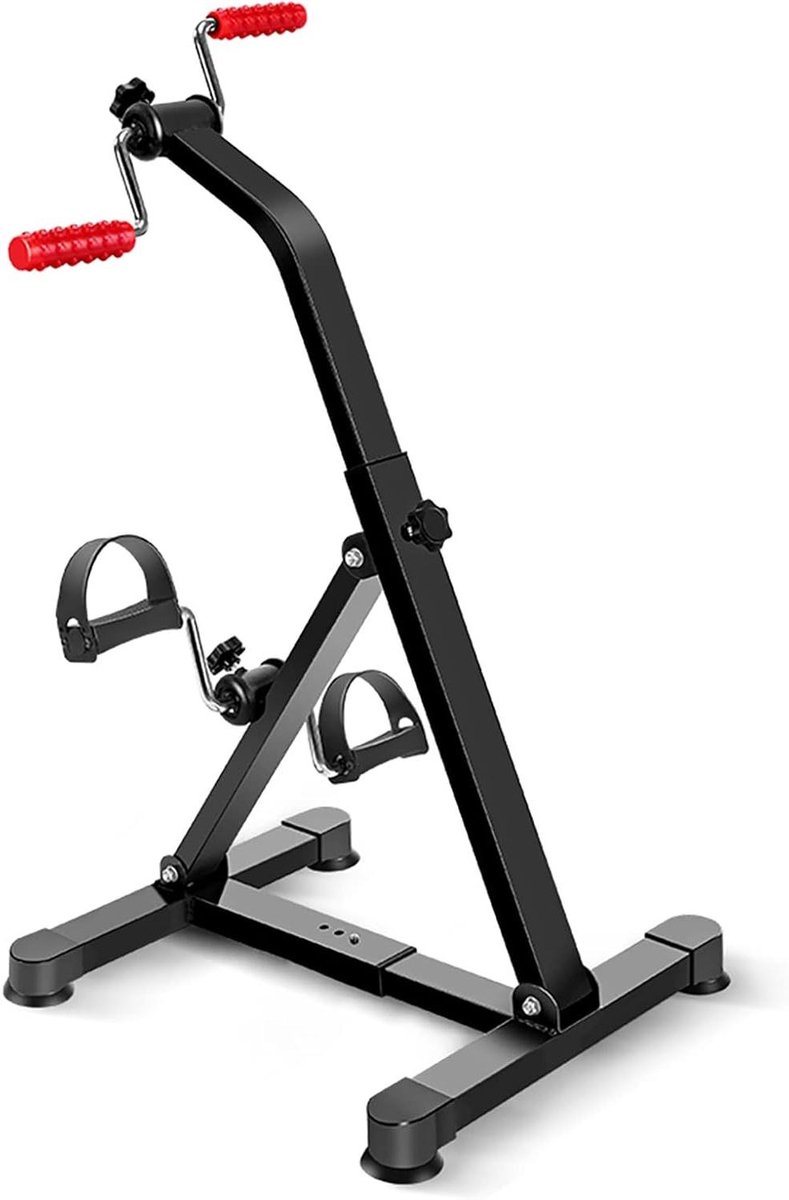 Hometrainer Fiets - Pedal Trainer - Lichamelijke Beweging - Opvouwbaar Ontwerp - 1 stuk - Wit