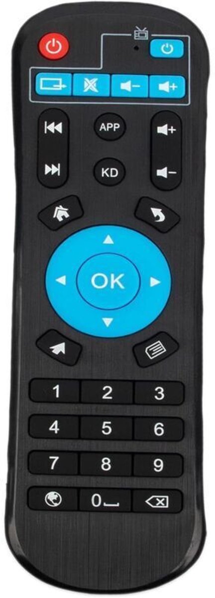 Vervangende afstandsbediening Geschikt voor MXQ Pendoo T95W Pro