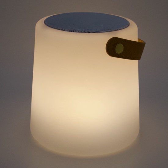 Quantixx Draagbare Bluetooth Speaker met RGB LED Lamp - Sfeerverlichting & Muziek in één - USB-C oplaadbaar - Multicolor - Dimbaar van Quantixx — afbeelding 2