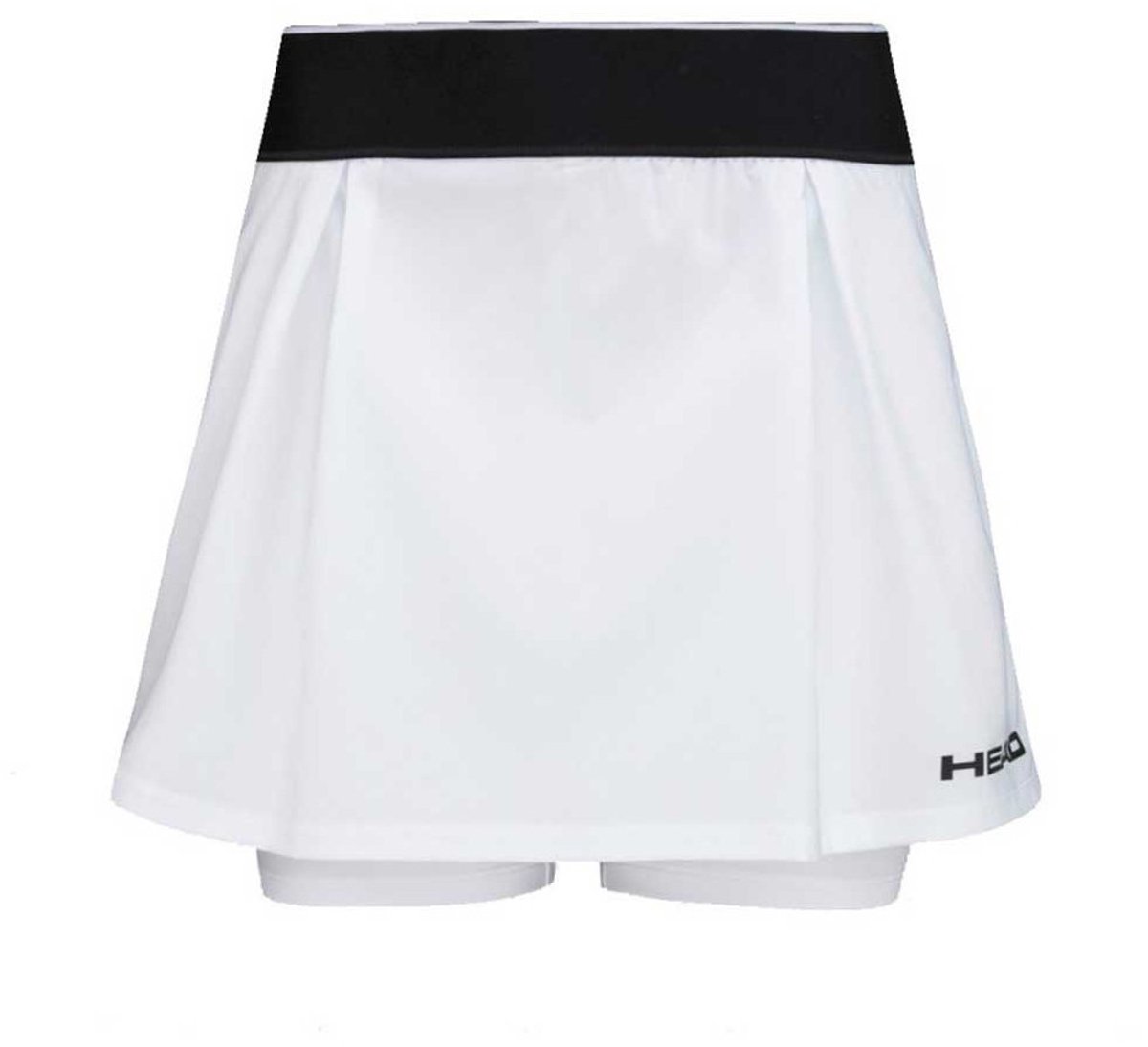 Hoofd dynamische witte rok Multicolor