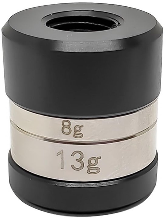 aladdien - Billiard Cue Gewicht Ring - RVS Balansring - Betere Controle en Stabiliteit - Professionele Billiard Accessoires - Voor Billiard Spelers ... van Aladdien — afbeelding 2