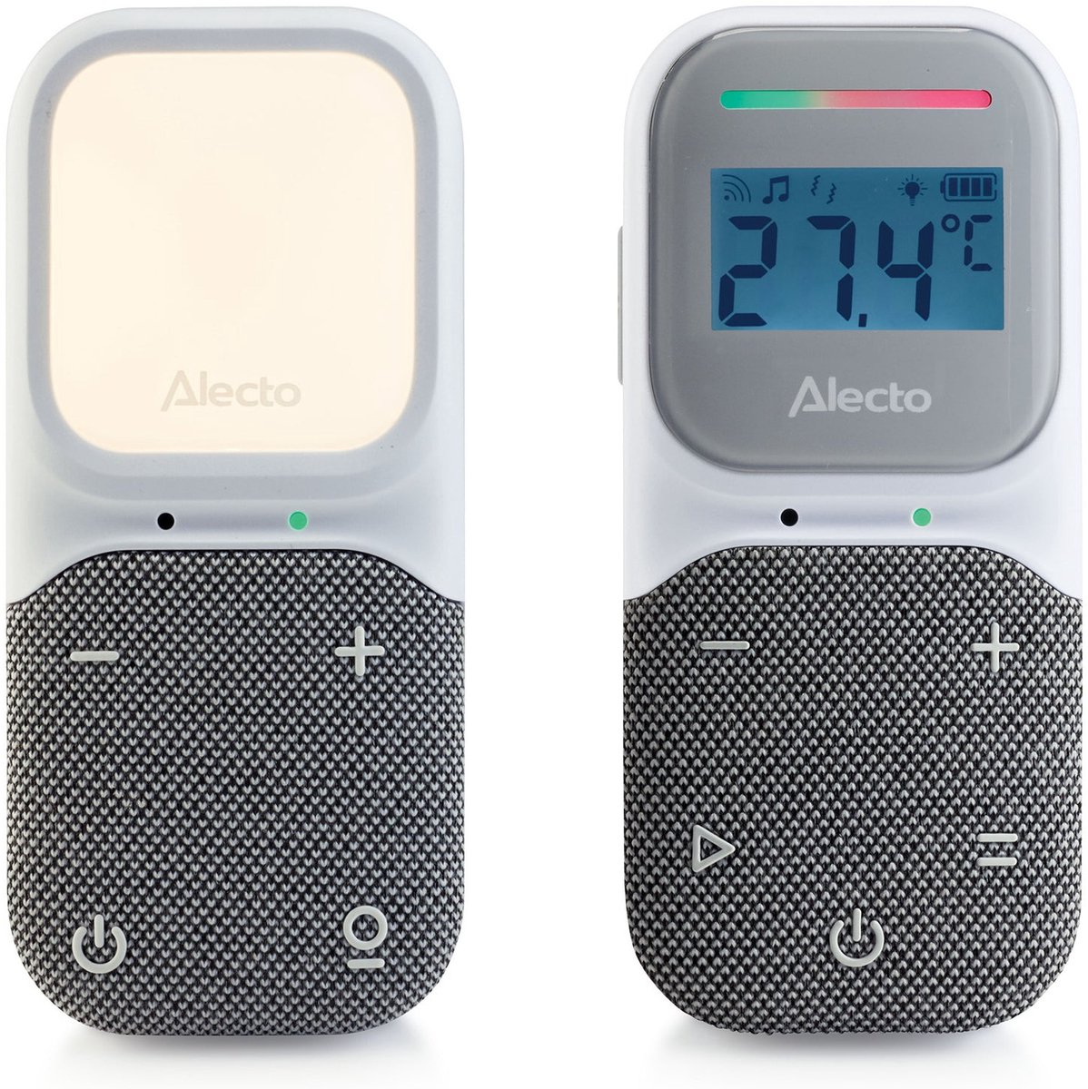 Alecto DBX140 Babyfoon met Nachtlampje en Slaapliedjes - afbeelding 3