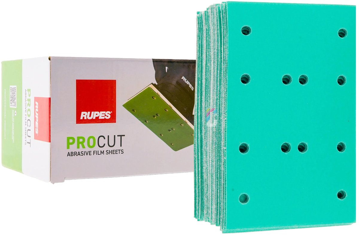 RUPES ProCut 80x130mm - 12 holes P120 - 100 pieces