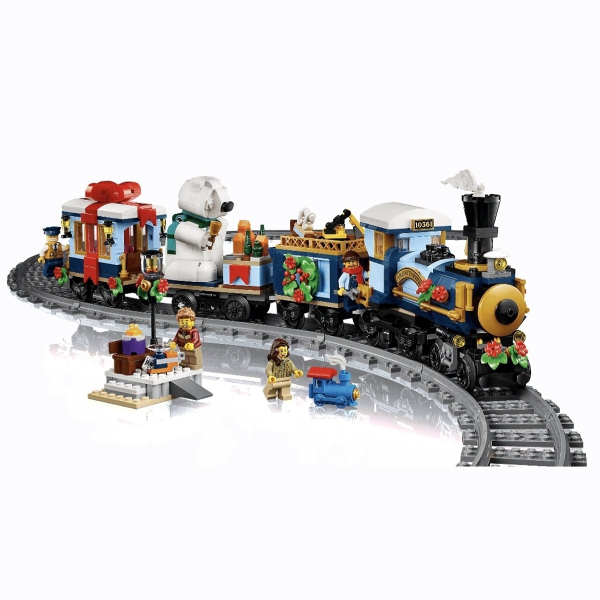 LEGO Icons Feestelijke Kersttrein Kerstdecoratie - 10361 — afbeelding 13