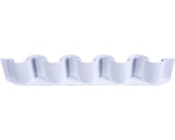 Aquarium Substraat Afscheiding - Zandscherm Scheidingswand - Aquarium Indeling - Voorkomt Grind Mengen - 25.4 cm - Helder
