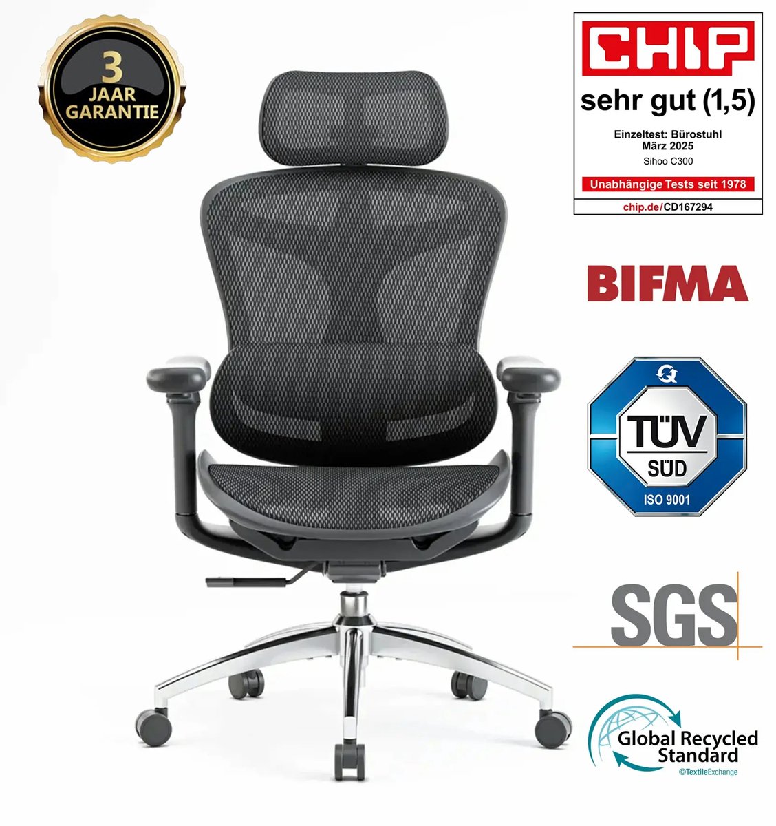 SIHOO Doro C300 Ergonomische - SIHOO - €279,00