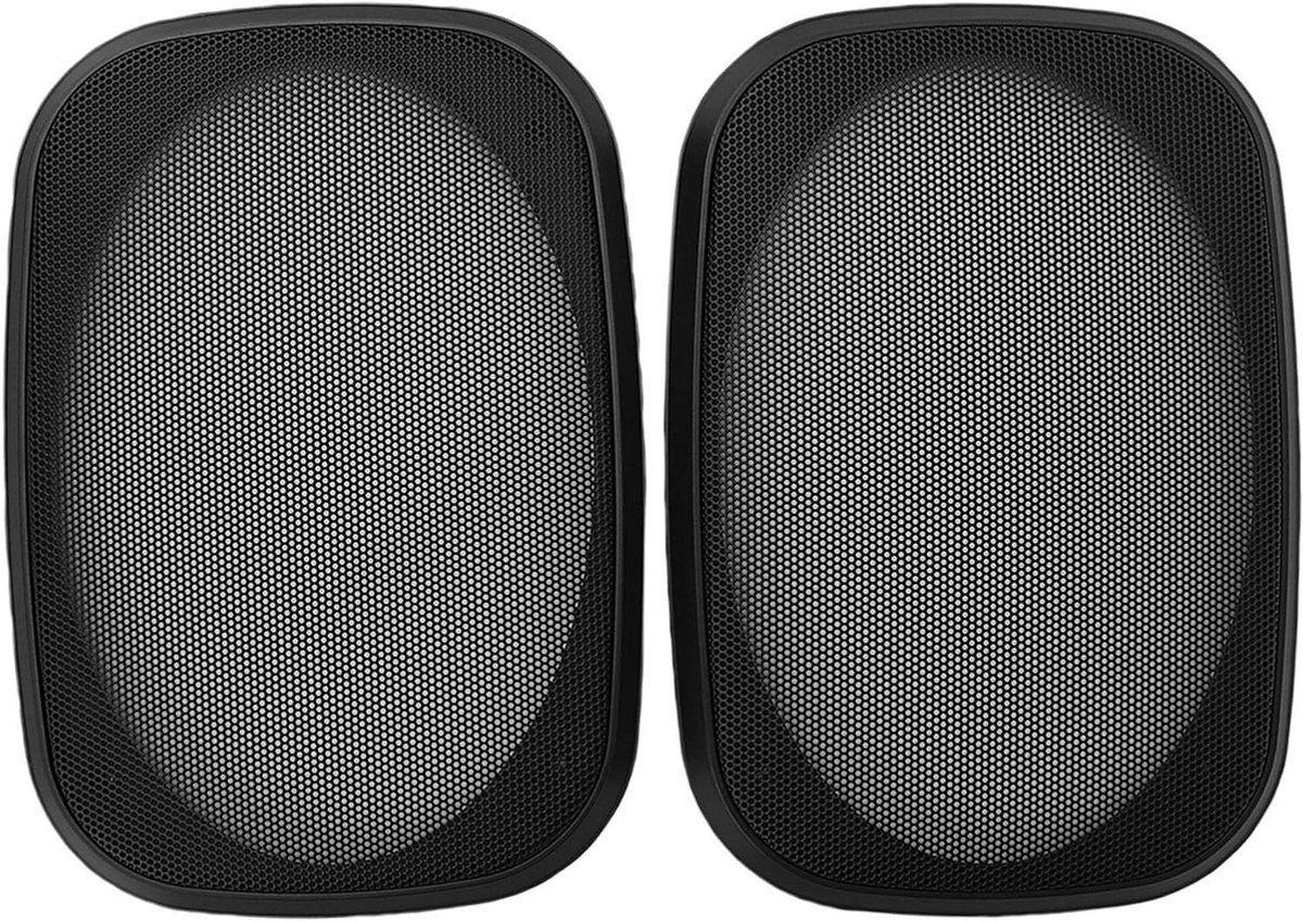 Luidspreker Grill - Beschermhoes - Audio Bescherming - Sterke Constructie - 245x172mm - Zwart