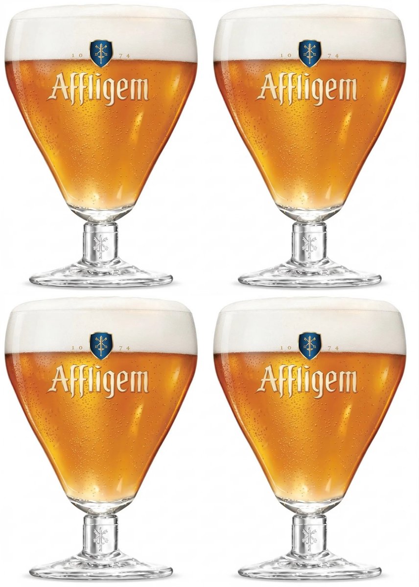 Affligem Bierglazen 300 ml - 4 stuks