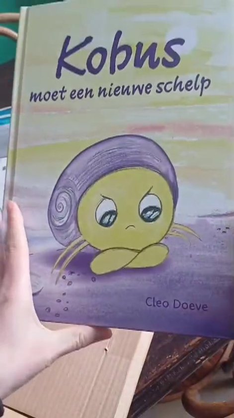 Kobus moet een nieuwe schelp