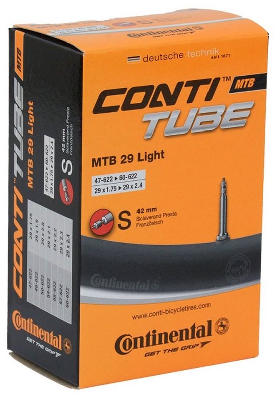 Binnenband Continental 28/29 Light 47/62-662 - SV42mm ventiel van Continental — afbeelding 4