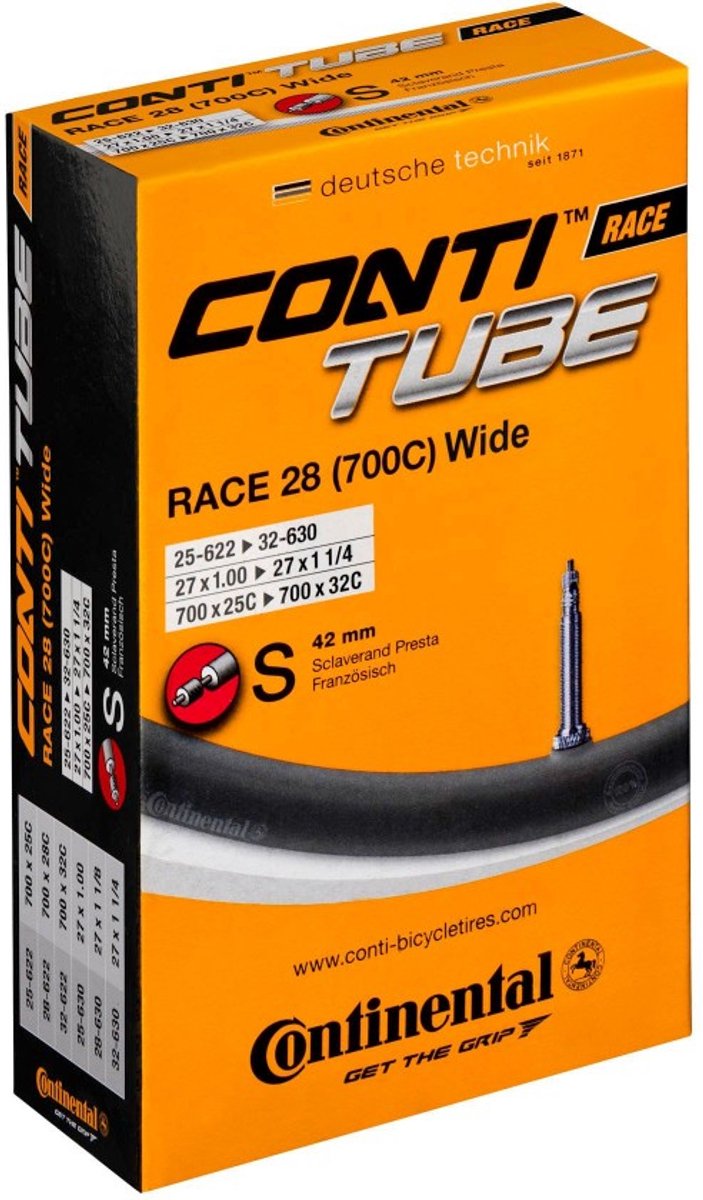 Continental Binnenband 28 Inch (25/32-622) Fv 42mm Zwart van Continental — afbeelding 4