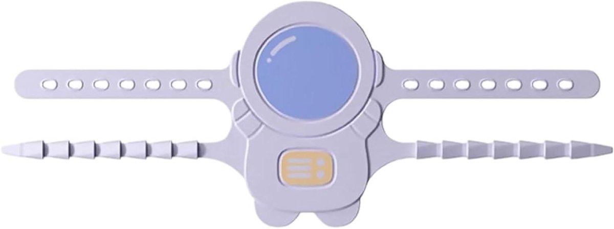 Deur Stopper - Deurdemper Deur Buffer - Deuren Dempen - Verstelbare Breedtes - 25 cm - Paars