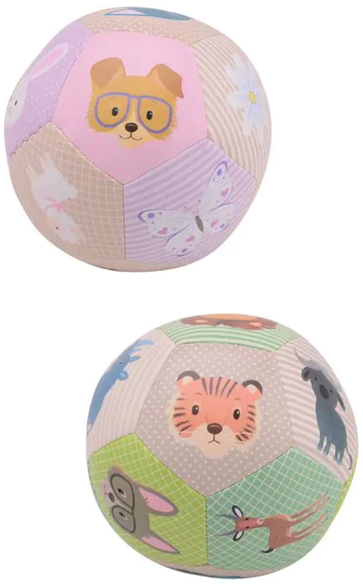 Johntoy Happy World Zachte Bal Pastel