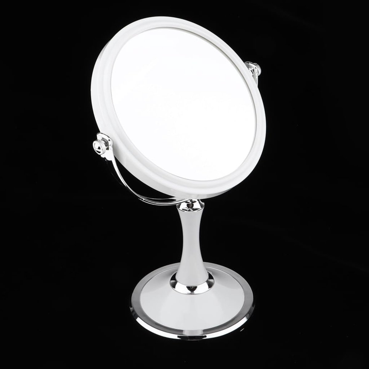 Make-up Spiegel - Vergrotende Spiegel - Precisie Aanbrengen - 360 Graden Draaibaar - 15 cm Diameter - Wit