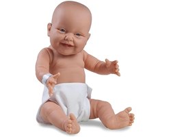 Babypop 45 cm meisje Mila lachend - The Doll Factory - vanaf 3 jaar